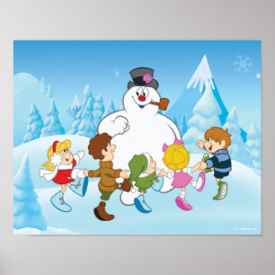 Frosty Snögubbe™ Winter Poster