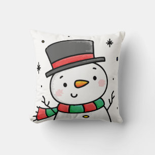 Frosty snömannen baby bodysuit kudde