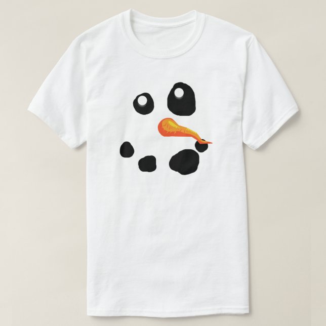 Frosty the Snögubbe Smiling Tee Shirt (Design framsida)