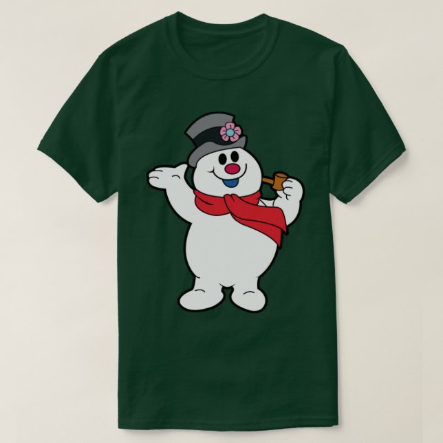 Frosty the Snögubbe T Shirt (Design framsida)