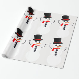 Frosty the Snögubbe Wrapping Papper Presentpapper