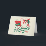 Frosty the Snowman - Det måste vara magi Helgkort<br><div class="desc">Frosty the Snowman | Kolla in denna festliga grafik med Frosty och frasen "Det måste vara magi"!</div>