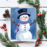 Frosty the Snowman jul Julkort<br><div class="desc">Frosty the Snowman julkort</div>