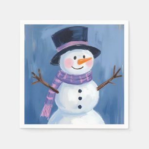 Frosty the Snowman julfirande Pappersservett