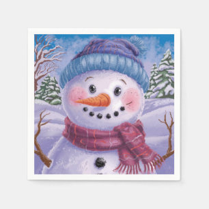 Frosty the Snowman Pappersservetter