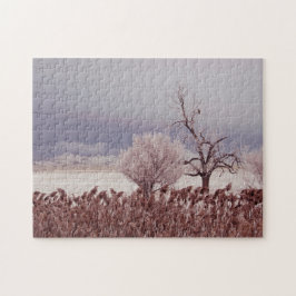 Frosty Utah Mountain Morgon - 11 x 14 - 252 pc Pussel