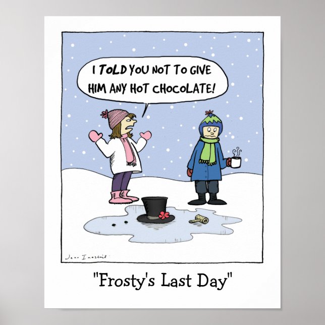 "Frostys sista dag" Poster (Framsidan)