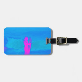 Frothing Neon Bagagebricka