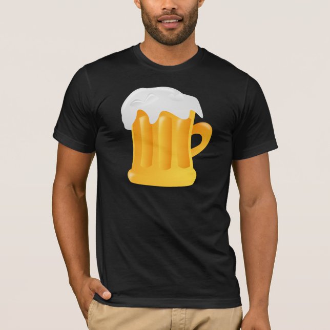 Frothy Foamy Beer Mugg Tee (Framsida)