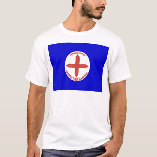 Frotté Texaspolisflagga Tee