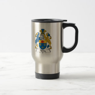 Frottéfamiljvapensköld Resemugg