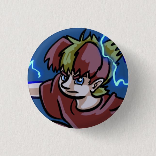 Frottén klämmer fast knapp (Framsida)