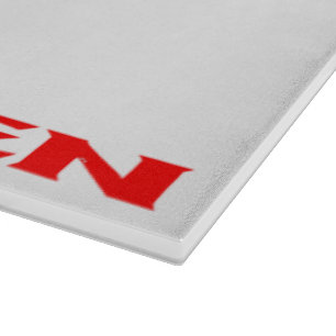 Frövit glasskiva av Zen