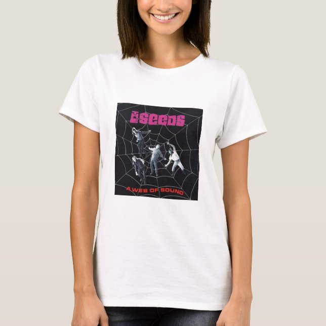 Fröwebben av den solida t-skjortan t shirt (Framsida)