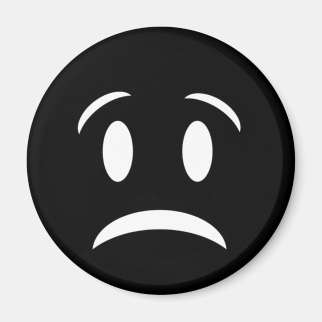 FROWNIE ANSIKTE MAGNET (Framsidan)