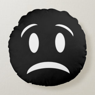 FROWNIE ANSIKTE RUND KUDDE
