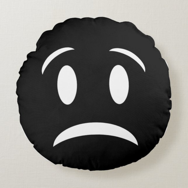 FROWNIE ANSIKTE RUND KUDDE (Framsidan)