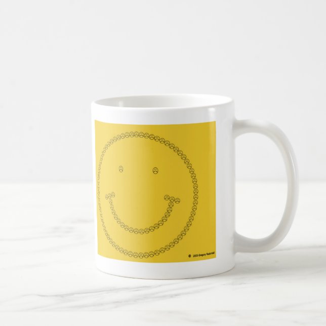 Frowning leende kaffemugg (Höger)