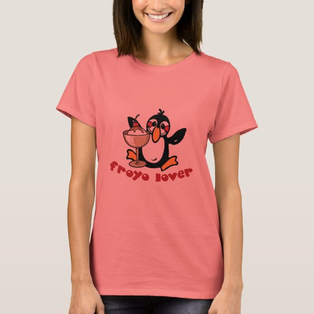 Froyo Älskare Tee Shirt (Framsida)