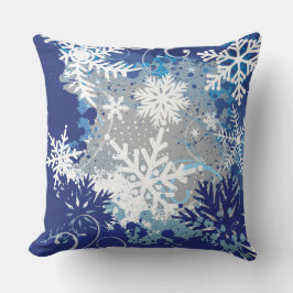 FROZEN WINTER DREAM Snowflake Dekorativ kudde