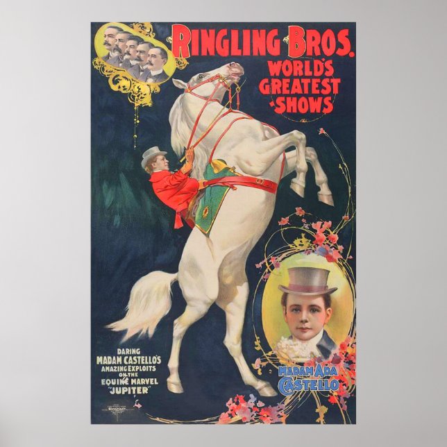 Fru Ada Castello Poster (Framsidan)