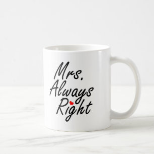 Fru alltid rätt kaffemugg