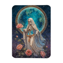 Fru av de Fallna Stjärnorna Santa Muerte Magnet