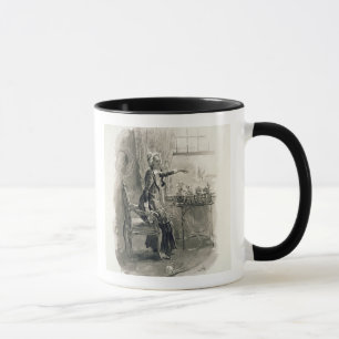 Fru Betsy Trotwood, från 'Charles Dickens: En Mugg