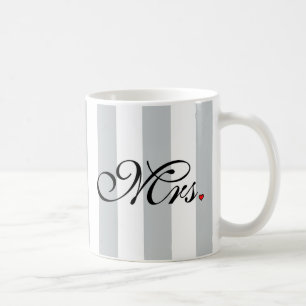 Fru Bride, klicka för att anpassa Färg Rand Kaffemugg
