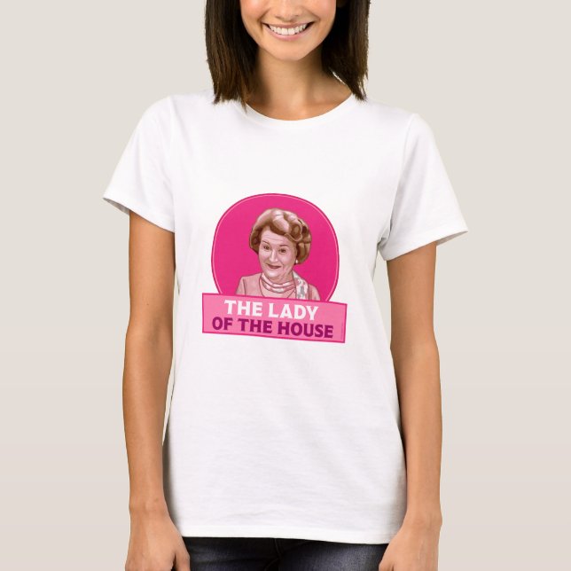 Fru Bucket - Håller stilen T Shirt (Framsida)