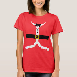 Fru Claus Kostymera skjorta T Shirt