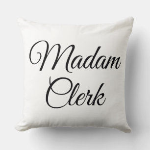 Fru Clerk Kudde