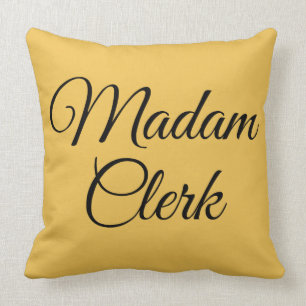 Fru Clerk Kudde