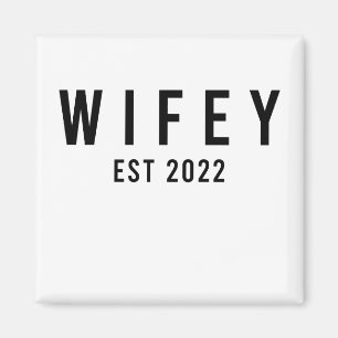 Fru Est 2022 Brud Att Vara Sjungning Brudfest Magnet