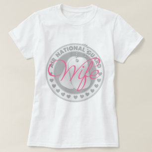 Fru för luftmedborgarevakt t-shirt