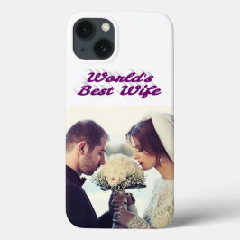Fru Foto lila iPhone-fodral