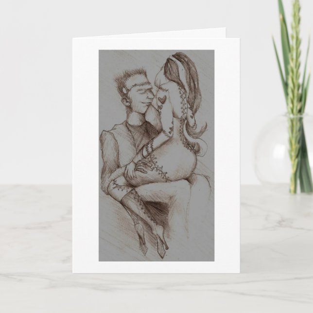 Fru Frankenstein Kort (Framsida)