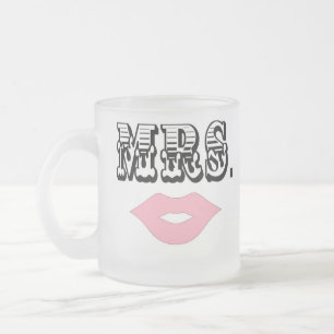 Fru - frostad mugg