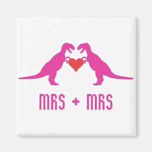 Fru+fru - Kärlek är Kärlek-dinosaurier Magnet