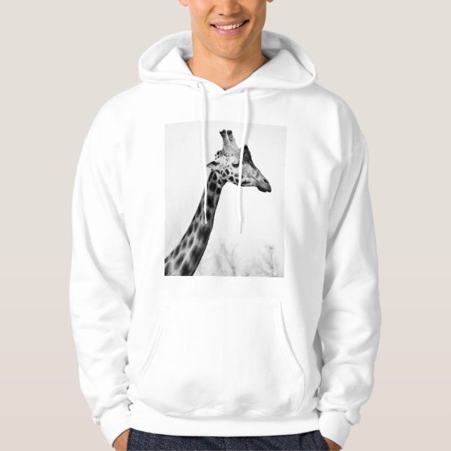 Fru giraff sweatshirt med luva (Framsida)