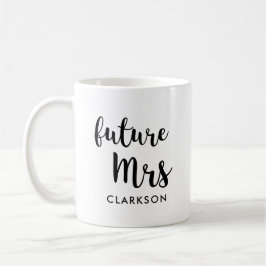 Fru i framtiden kaffemugg