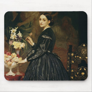 Fru James Guthrie, c.1864-5 (olja på kanfas) Musmatta