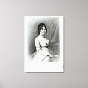 Fru James Madison, Dolley Payne, c.1804-55 Canvastryck