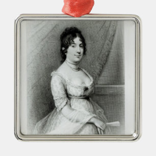 Fru James Madison, Dolley Payne, c.1804-55 Julgransprydnad Metall