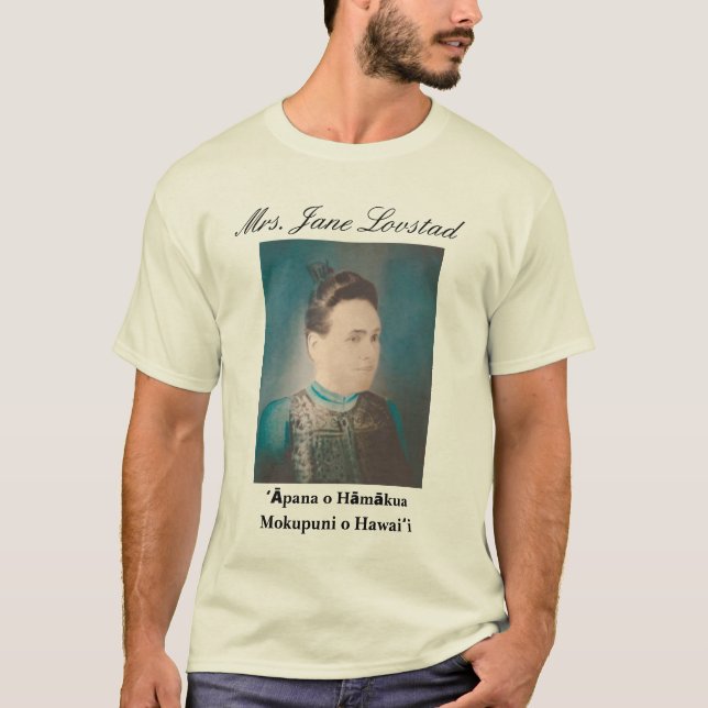 Fru Jane Lovstad skjorta T-shirt (Framsida)