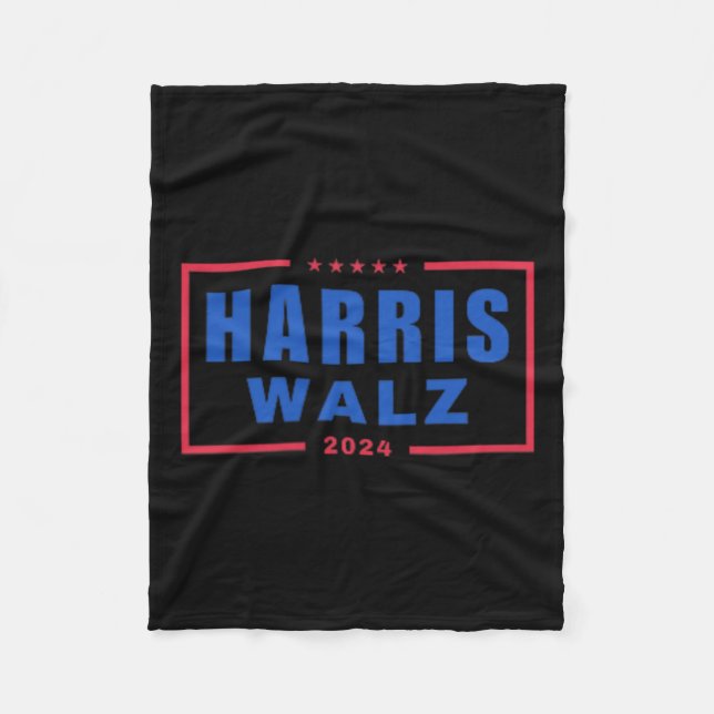 Fru Kamala Harris Tim Wheimer Vp Brat Fleecefilt (Framsidan)