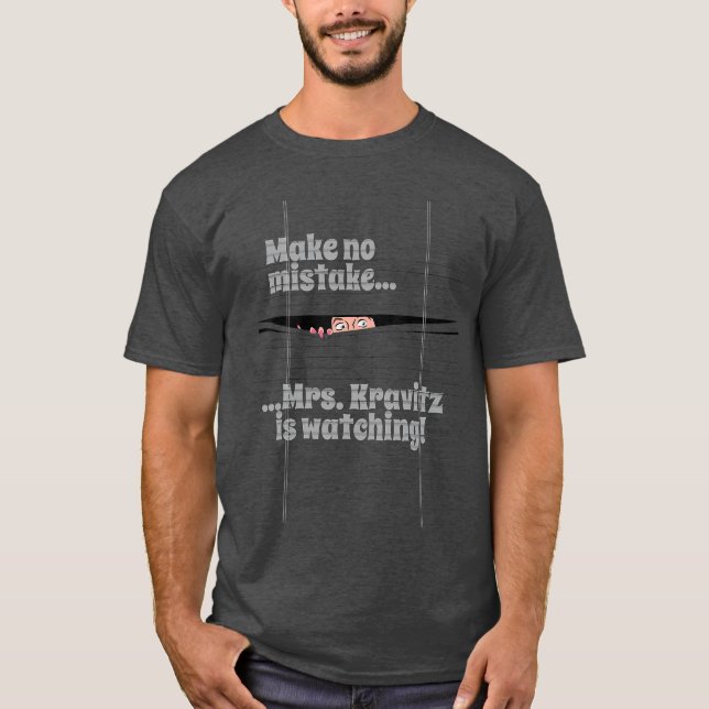 Fru Kravitz ser familj T Shirt (Framsida)
