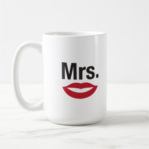 Fru Läppar Råna Kaffemugg