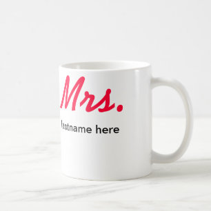 Fru Lastname Råna, skräddarsy - några Kaffemugg