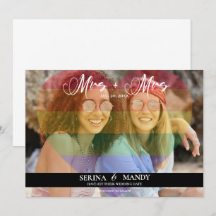 Fru LGBTQ, Transparent Heart Photo Overlay Spara Datumet